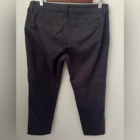 New FRANK & EILEEN Sz 6 Black Italian Performance Denim
Wicklow Crop Pants - Picture 4 of 9